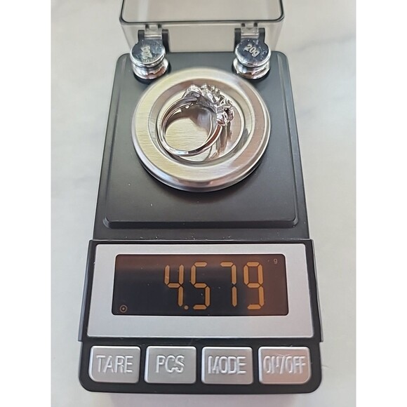 Avon Floral Silver Tone Metal Ring, Size 7 Costume Jewelry - Picture 9 of 10